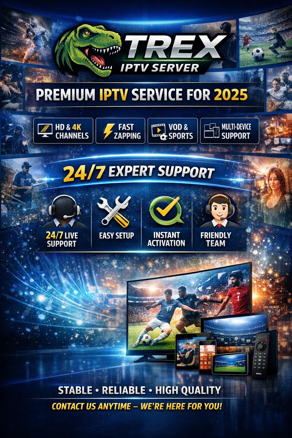 TREX IPTV Server – Complete Guide, Features, Performance & Expert Advice (2025)